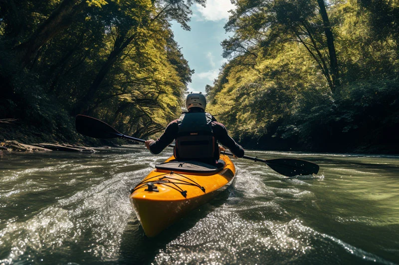 Canoa e Cayak sul fiume nera in Valnerina Umbria